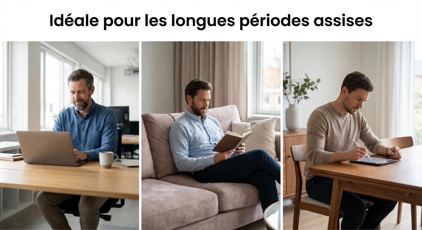 Malaudo Align™ - Un maintien naturel pour rester bien assis, même longtemps