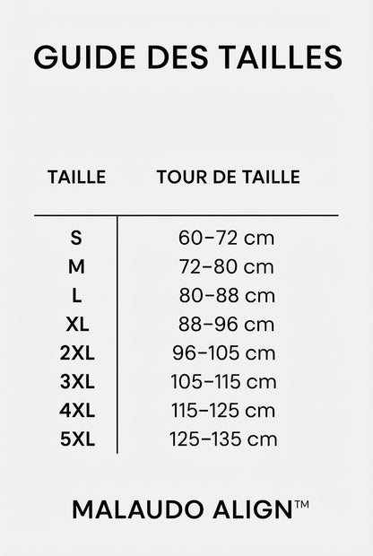 Malaudo Align™ - Un maintien naturel pour rester bien assis, même longtemps